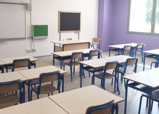 Un'aula (foto d'archivio)