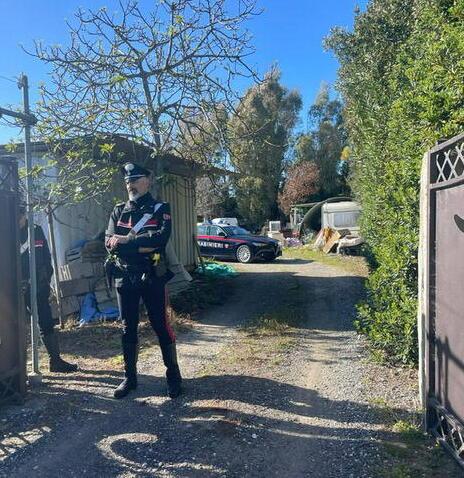 Il luogo dove è avvenuto l’omicidio di Moneta a Vada (Foto Falorni/ Silvi)