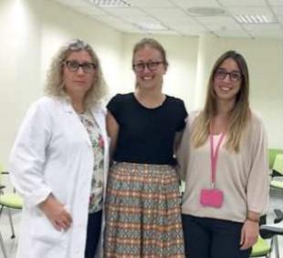 
	Da destra Margherita Sepich, Beatrice Cauteruccio e Rossella Pepe

