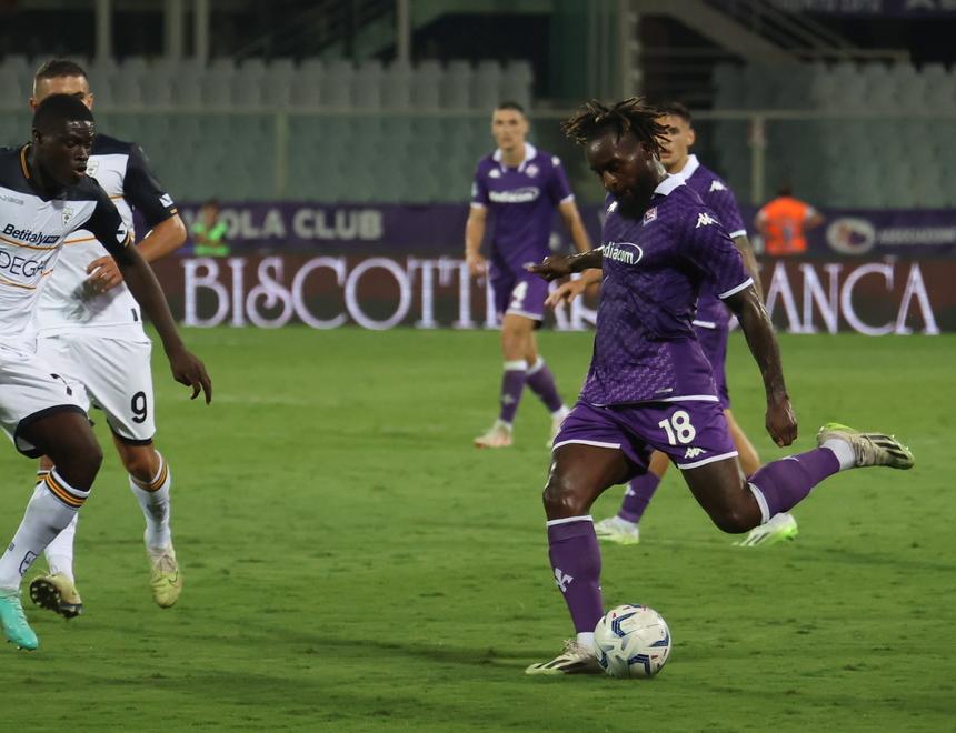 Nzola (foto: Acf Fiorentina)