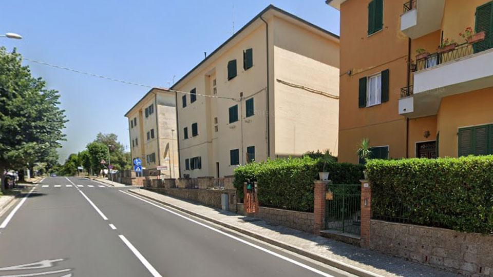 L’edificio che ospita gli ambulatori di Pitigliano