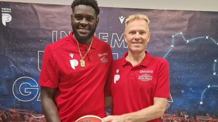 Estra Pistoia, la carica di Ogbeide: «Sono pronto per essere un leader»
