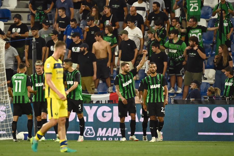 Torna Berardi, il Sassuolo travolge il Verona
