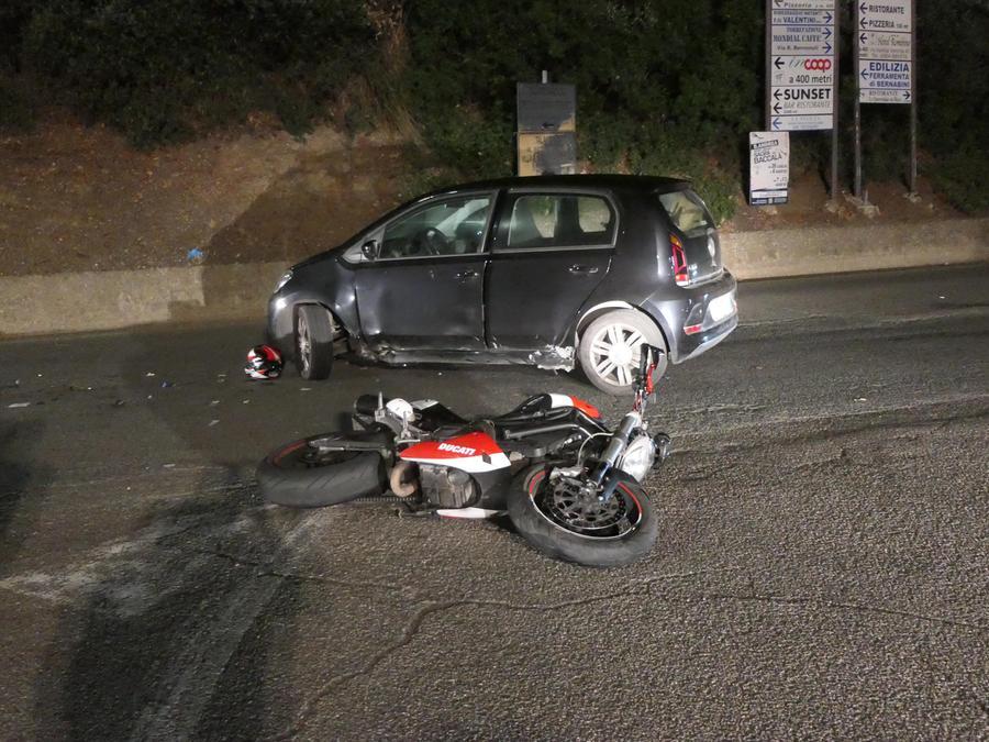 
	L'incidente a Fonteblanda (Foto Enzo Russo)

