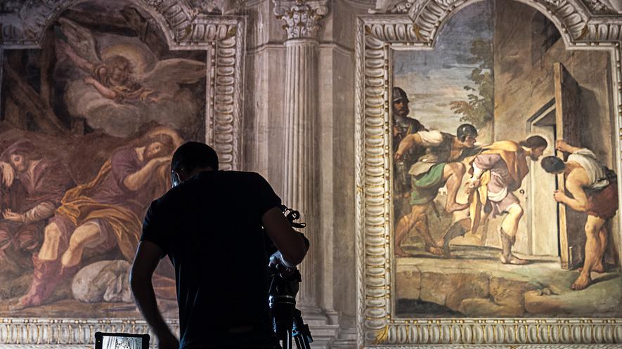 “Uno su Cento” dipinge da dio: il film su Guercino arriva in sala