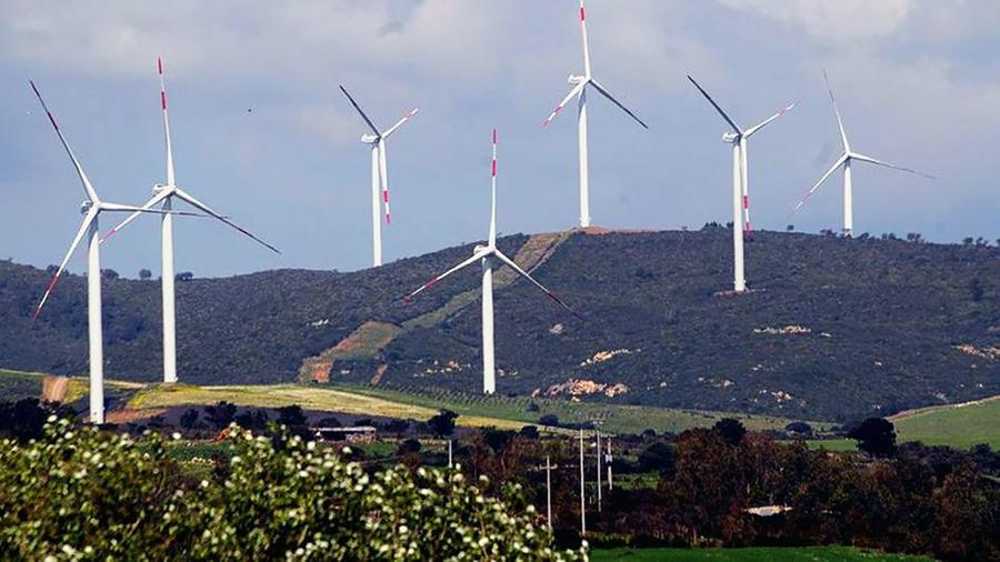 
	Un parco eolico nel nord Sardegna

