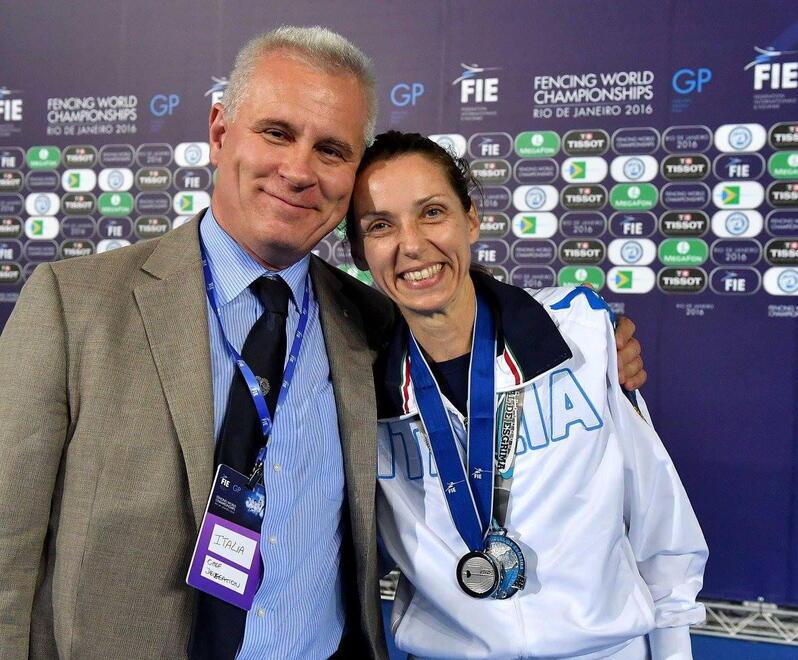 Una serata per la scherma. Il Panathlon premia Azzi<br>
