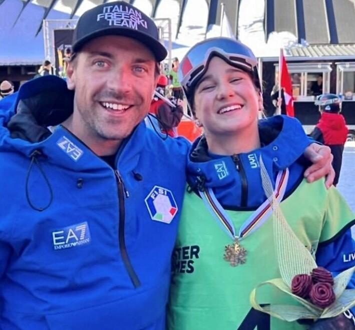 Freeski, la modenese Flora Tabanelli vola sul tetto del mondo<br>
