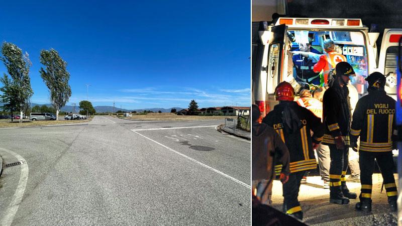 Quarrata, tragico schianto tra due moto: ventenne in coma irreversibile