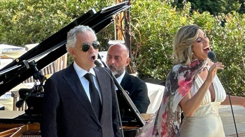 Che sorpresa nella villa di Ansedonia: al party di compleanno canta Andrea Bocelli