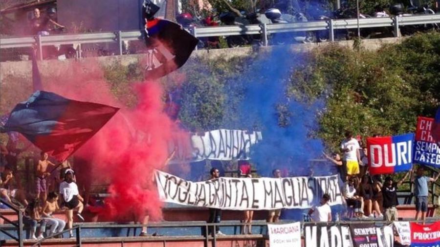 I tifosi del Marciana Marina