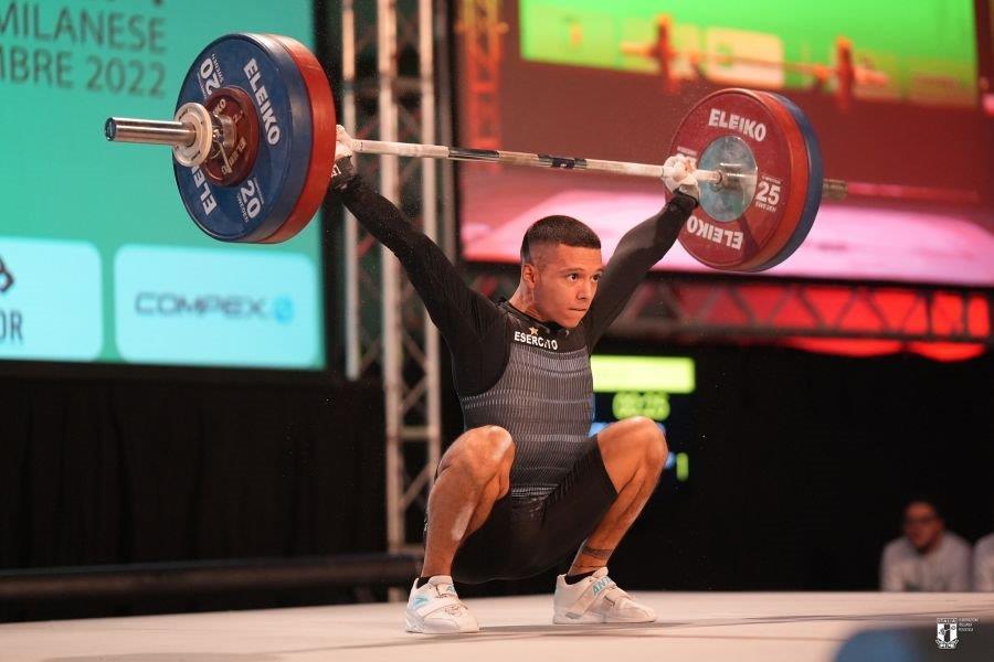Sergio Massidda vice campione del mondo di pesi