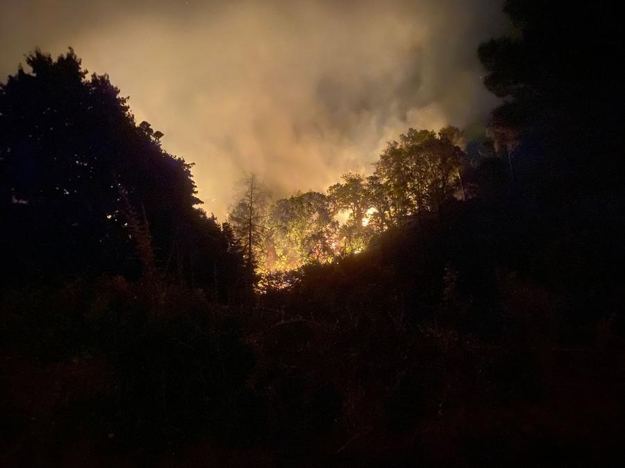 
	L'incendio

