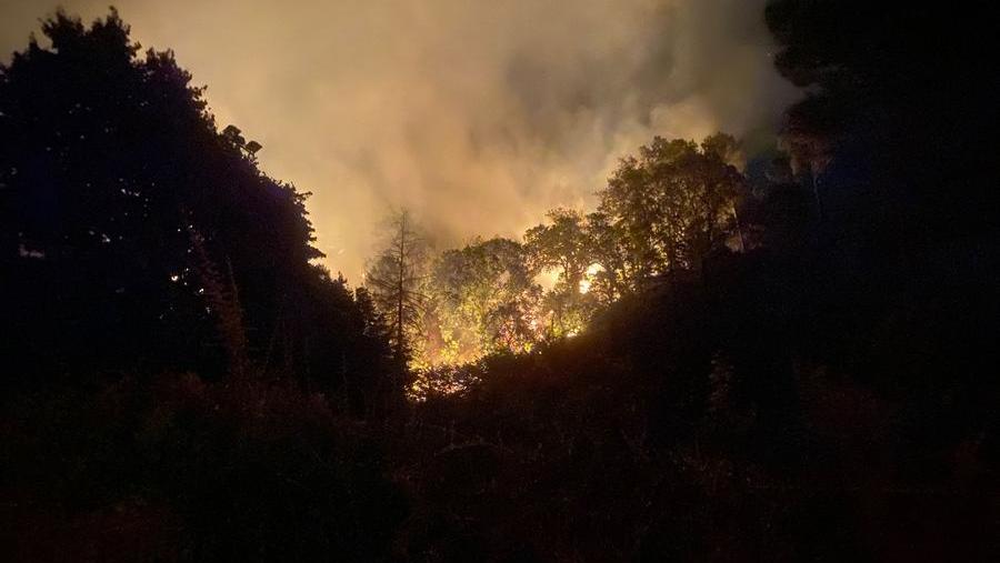 L'incendio