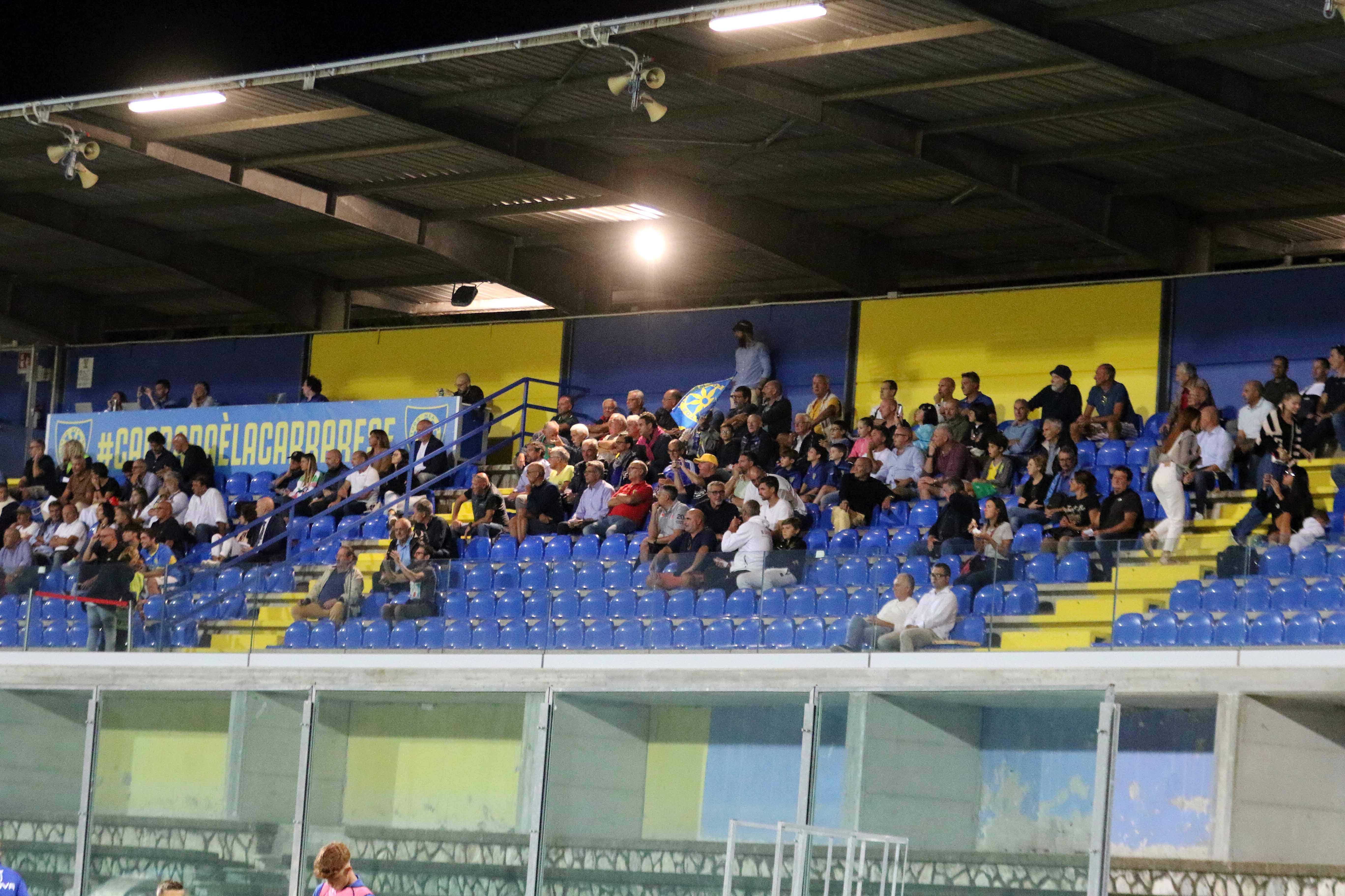 Carrarese, con l’Arezzo un bel banco di prova<br>
