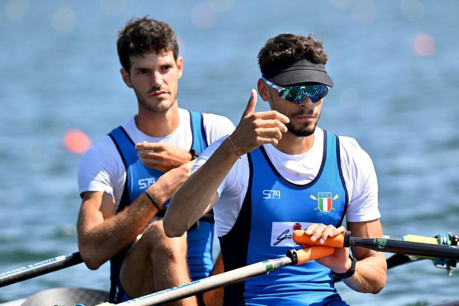 Stefano Oppo e Gabriel Soares in finale ai campionati del mondo di canottaggio