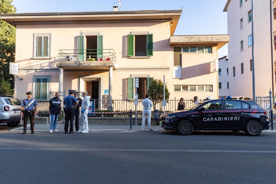 
	Il luogo in cui &egrave; avvenuto l'omicidio-suicidio a Tavarnuzze (foto Massimo Sestini)

