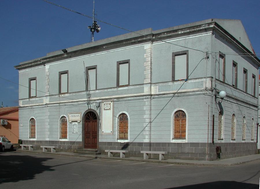 .
Il municipio di Sedilo