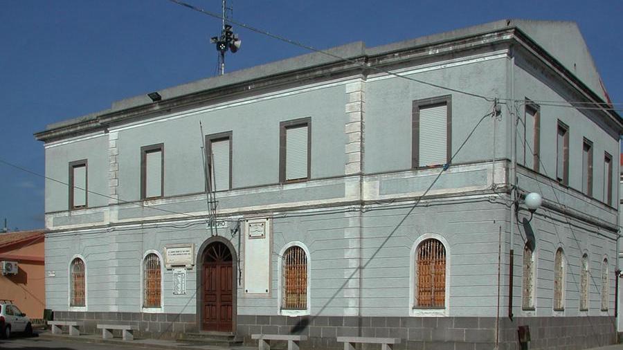 .
Il municipio di Sedilo