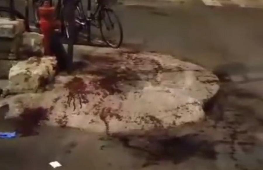 
	Il sangue per la strada in via Buontalenti

