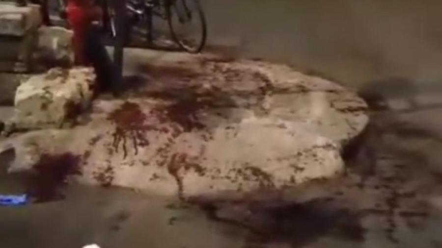 Il sangue per la strada in via Buontalenti