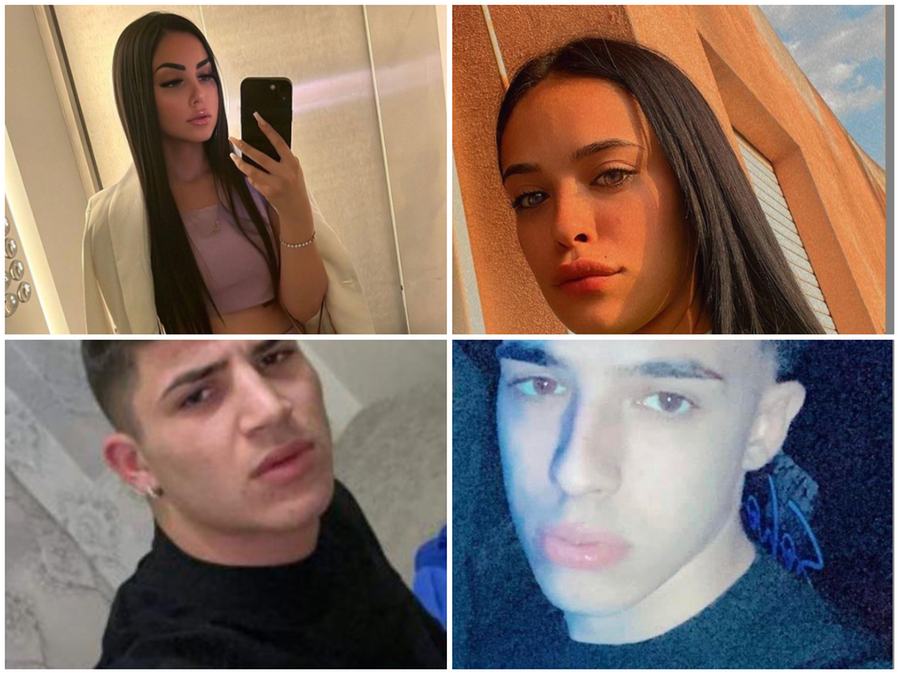 Da sinistra in alto: Najibe Zaher, Giorgia Banchero, Alessandro Sanna, Simone Picci
