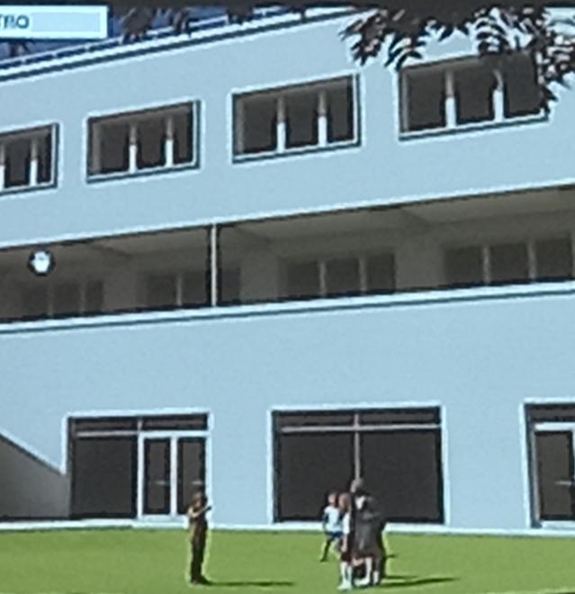 Il progetto delle nuove scuole medie Giardino unico e un piano in meno 
