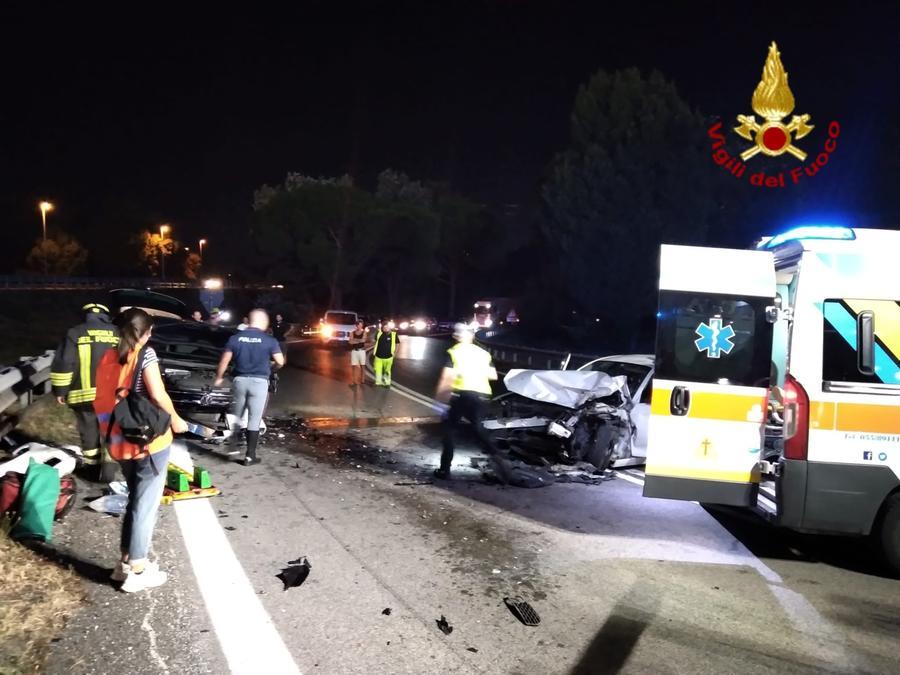 Due incidenti con feriti in serata