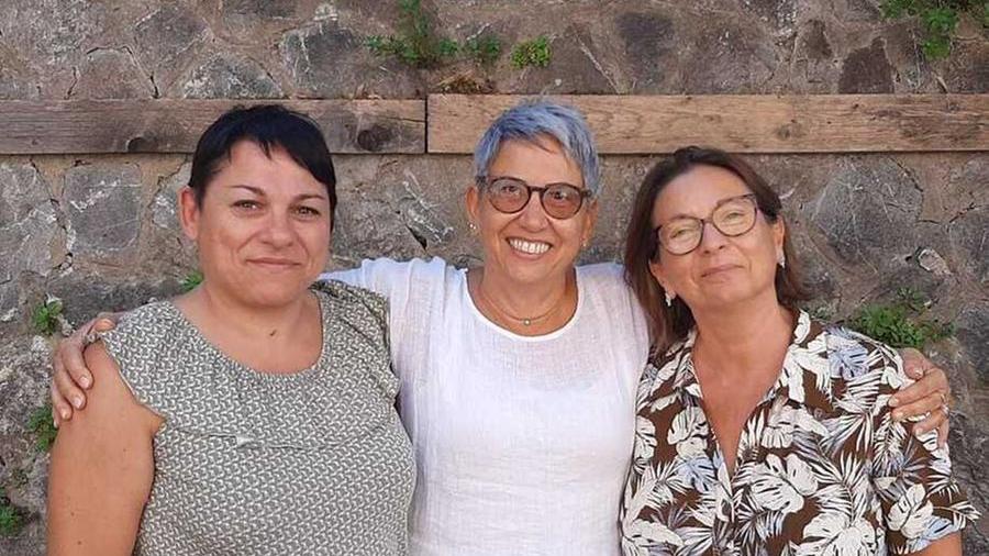 Da sinistra Morini, Mazzuoli e Tomassoli