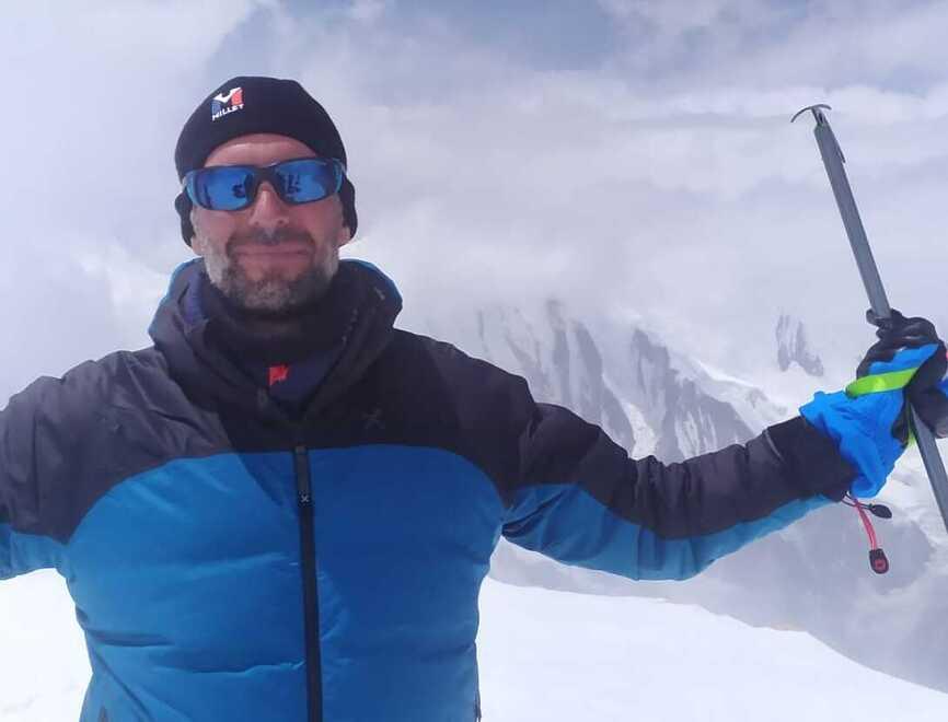 Da Castelnovo Monti allo Spantik L’impresa dell’alpinista Anceschi