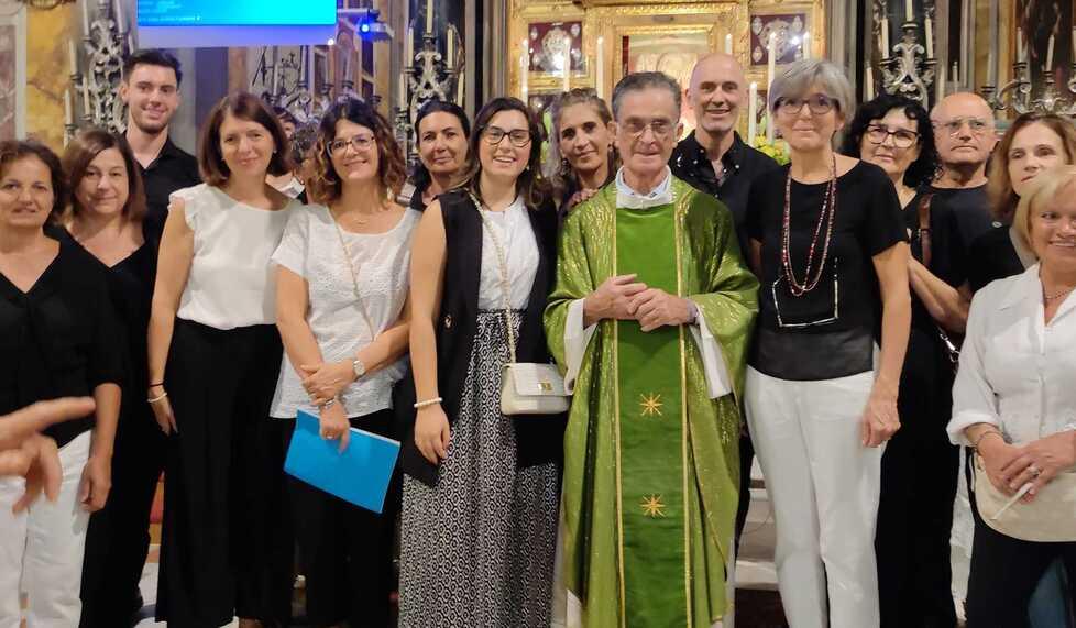 Don Stefano e don Gianni ai saluti dopo vent’anni nelle parrocchie del Castellare e Monsummano