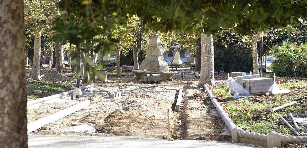 Piombino, prima campanella in piazza Dante con vista sul maxi cantiere edile
