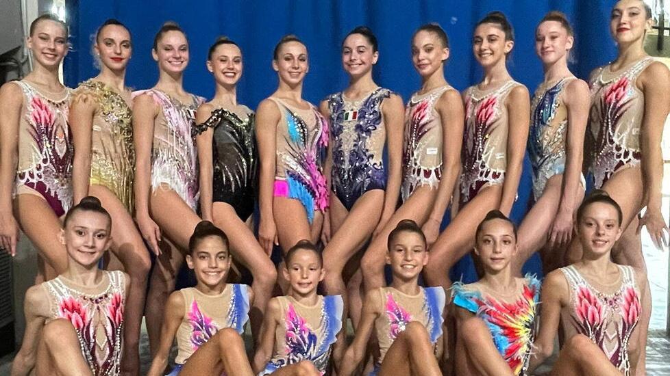 Ginnastica, la Motto miete successi<br>