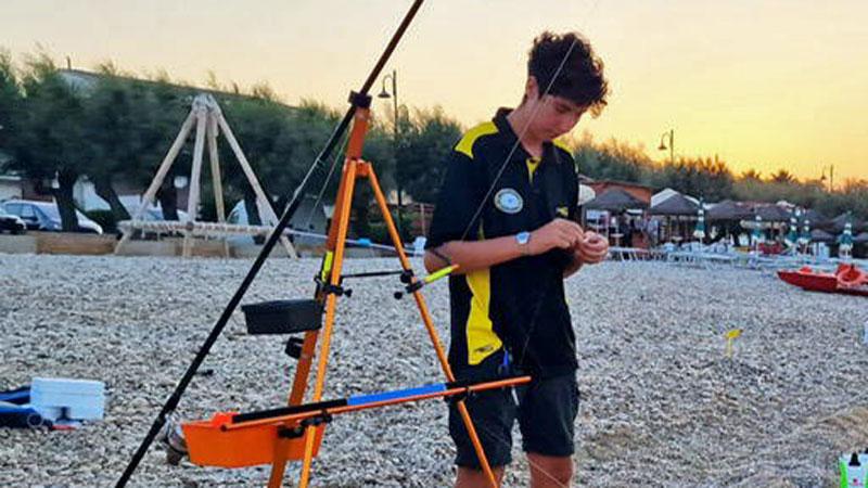 Studente pietrasantino di 14 anni andrà ai Mondiali di surf casting