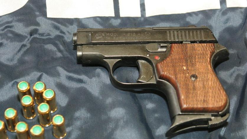 Una pistola "scacciacani"