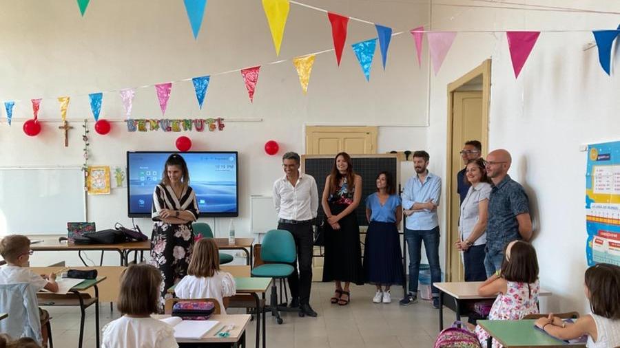 Il saluto del sindaco Abis a Cabras