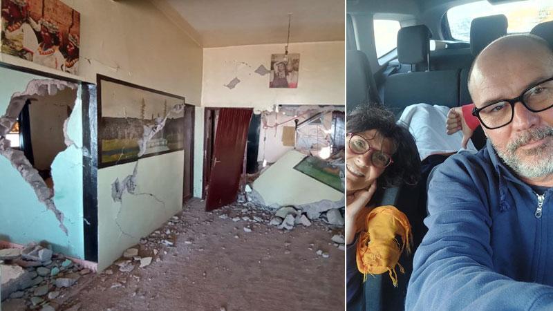 La famiglia in vacanza in Marocco: «Scampati al terremoto grazie ai berberi». Un viaggio da Pitigliano diventato incubo