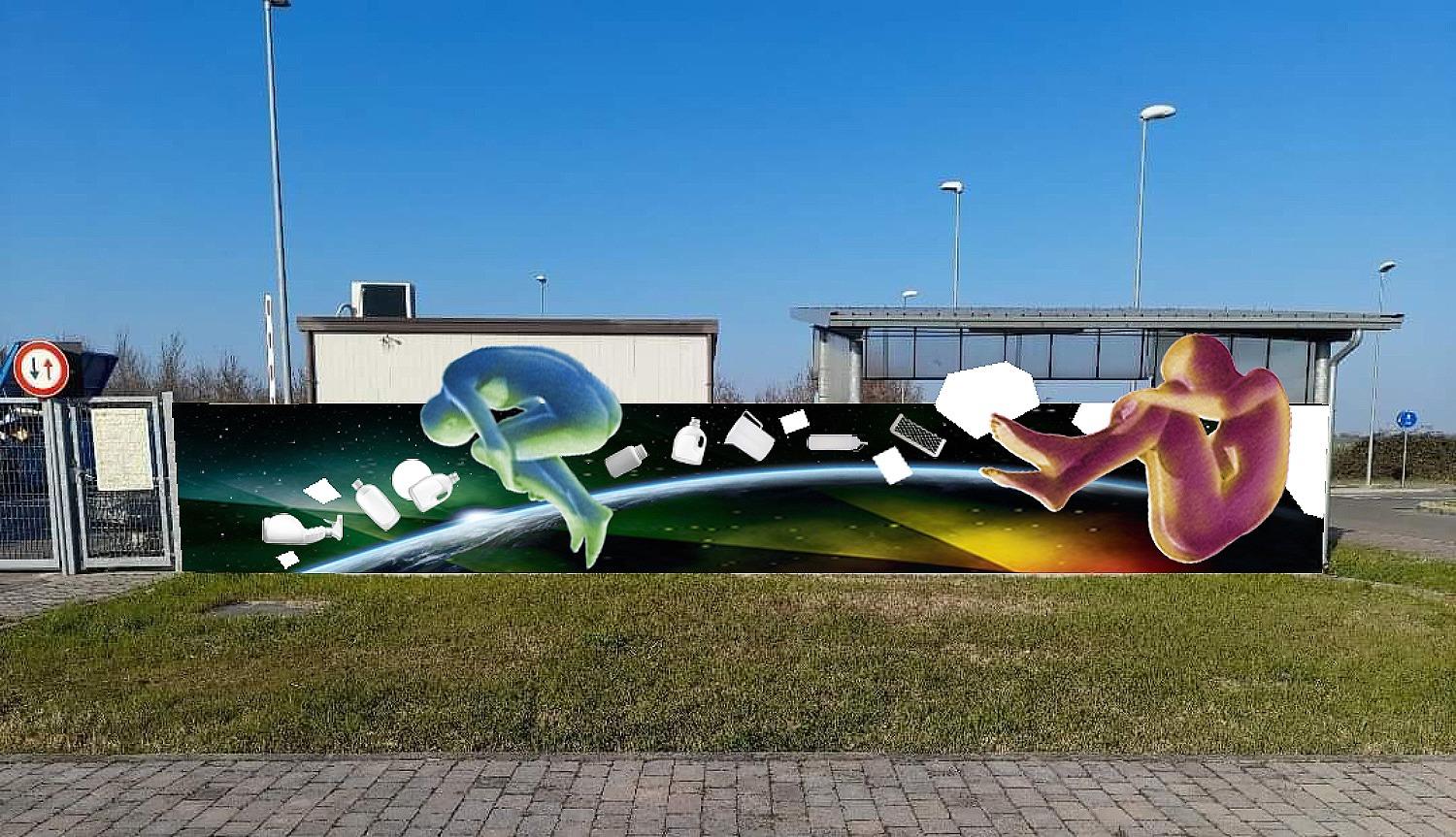 Risplende di murales Montale “capitale” della Street Art