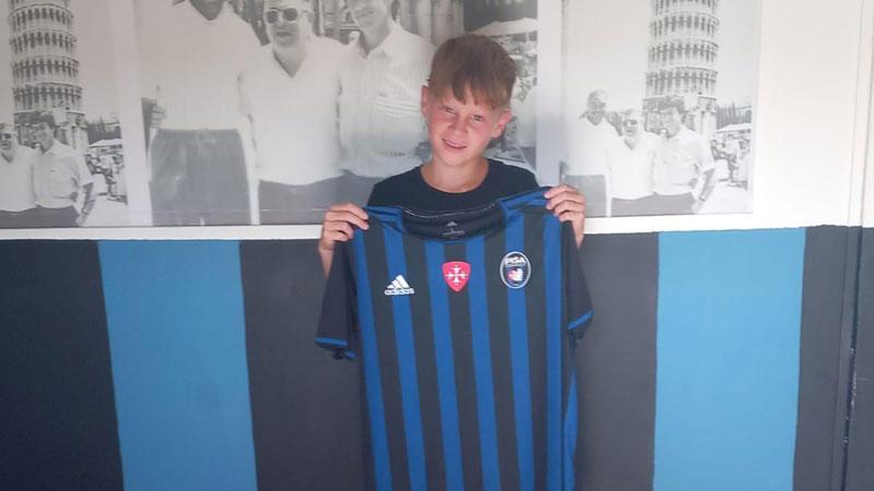 Alessio Motto passa dalla Del Chiaro al nerazzurro del Pisa