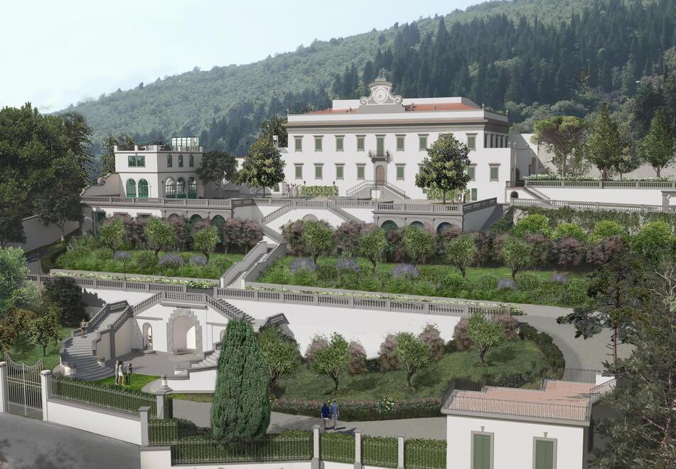 Prato, dieci appartamenti nella Villa Santa Cristina: ecco come saranno