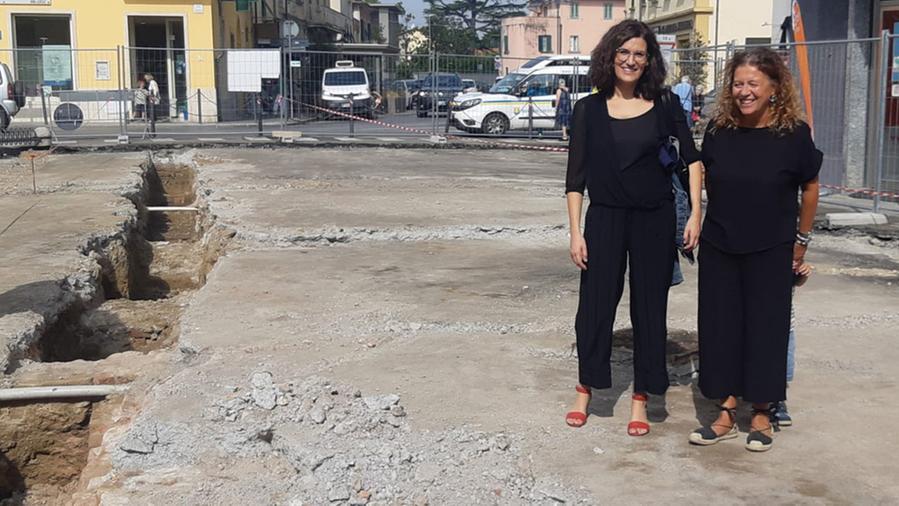 Ponsacco, ritrovamento di epoca medievale all’ingresso di corso Matteotti: «Potrebbe cambiare la storia del castello»