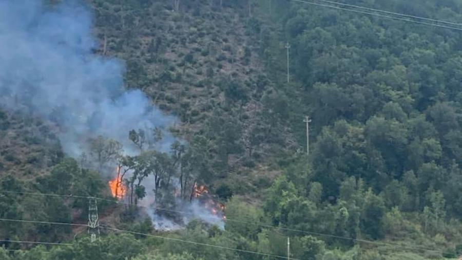 
	L'incendio a Bocca di Valle&nbsp;


