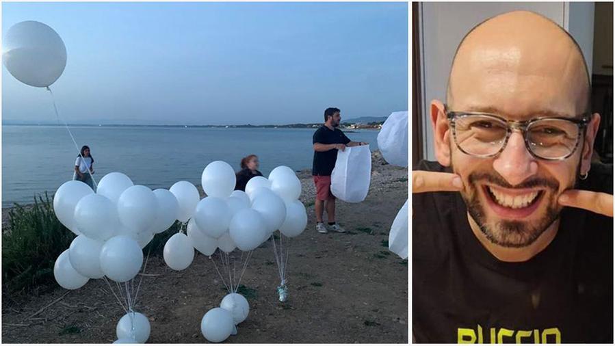«Canta e balla, divertiti Francesco»: una festa di compleanno sulla spiaggia per il dj morto a 43 anni