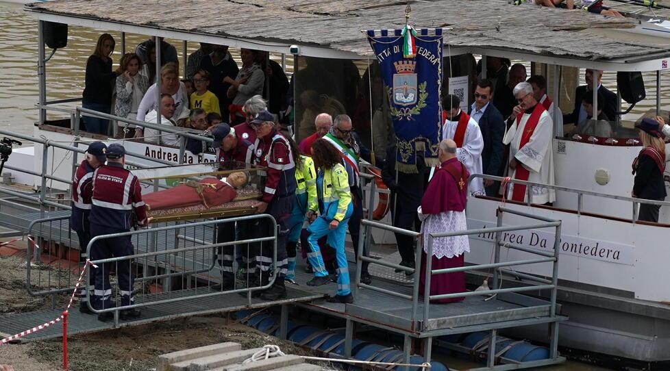 Pontedera porta il suo San Faustino in tour nelle parrocchie della città