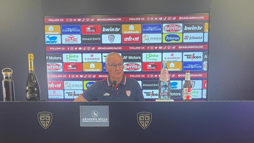 Cagliari, Ranieri: «L’Udinese è tosta e noi dobbiamo svegliarci»