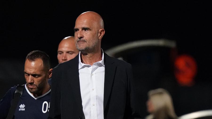 
	Max Canzi, allenatore del Pontedera (Foto di Franco Silvi)

