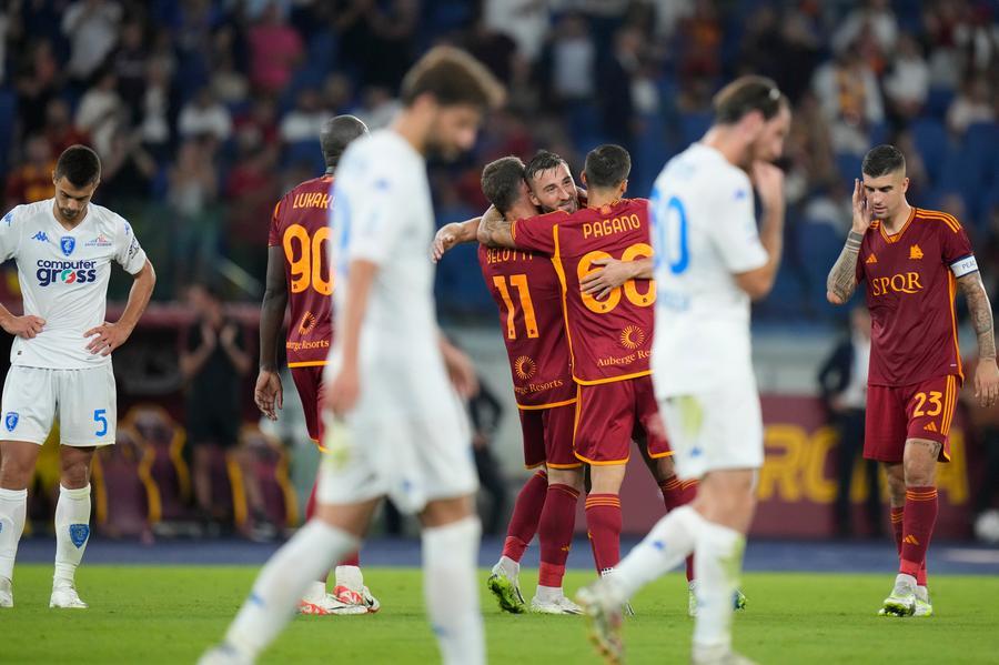 Empoli, disfatta all’Olimpico: azzurri travolti da una valanga di gol