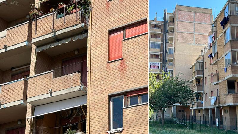 Piombino, transenne ovunque per il cantiere. Ma nessun lavoro sulla facciata