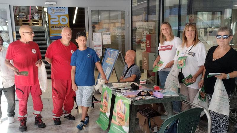 Piombino, 8mila pezzi di materiale raccolti per le famiglie in difficoltà