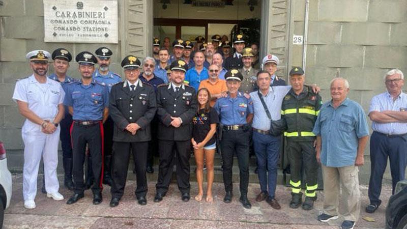 Cecina, il comandante dell’Arma Bottacci saluta. Cambio al vertice della Compagnia
